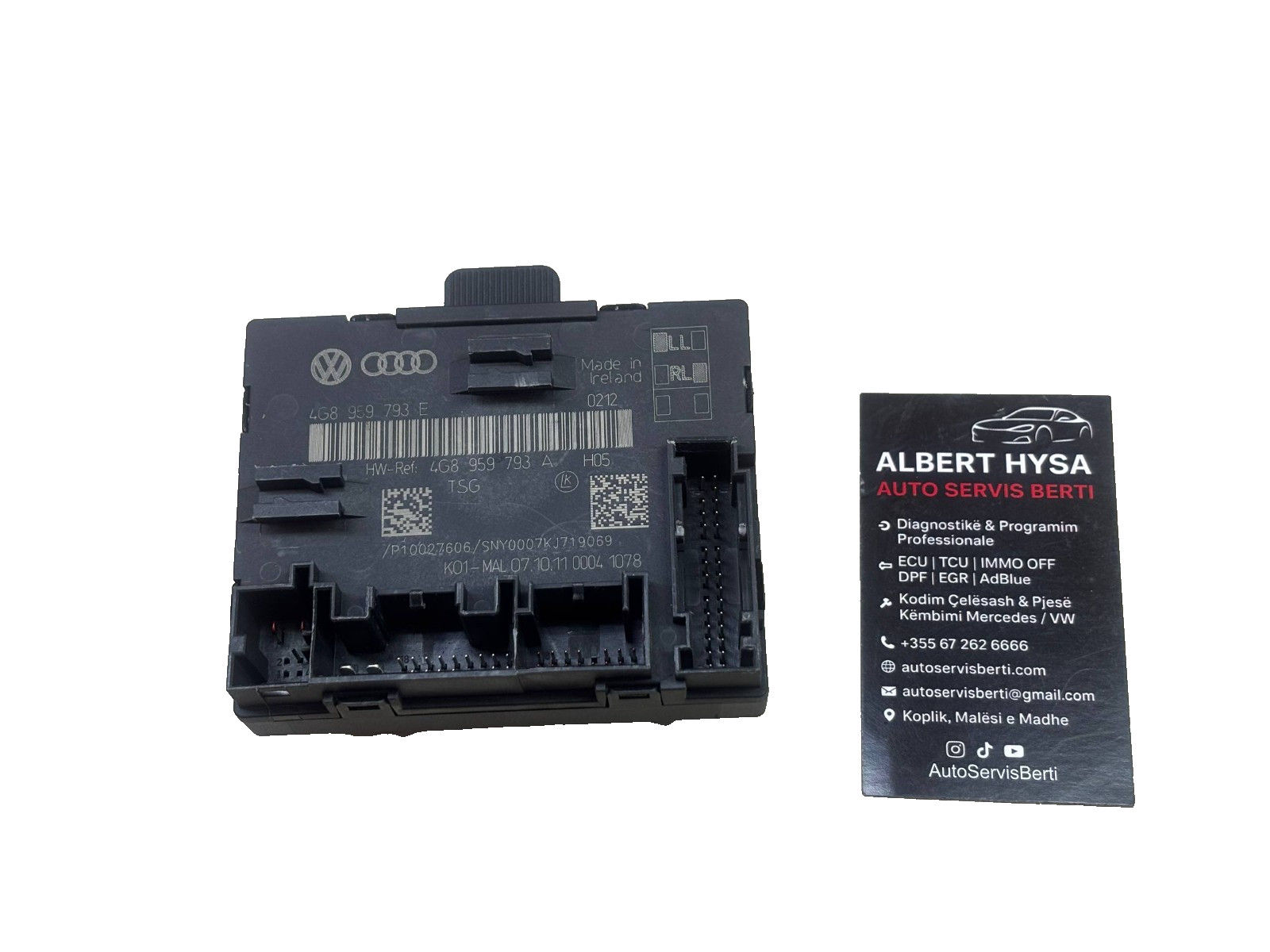 VW Audi Door Control Module 4G8959793E Door ECU Control Unit A6 A7 A8 OEM