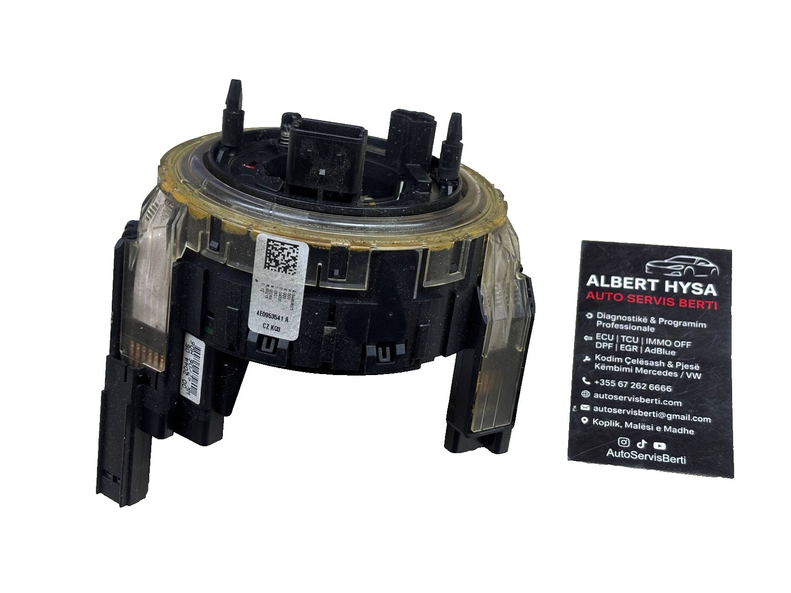 4E0953541A Clock Spring & Steering Angle Sensor From Audi Q7 OEM