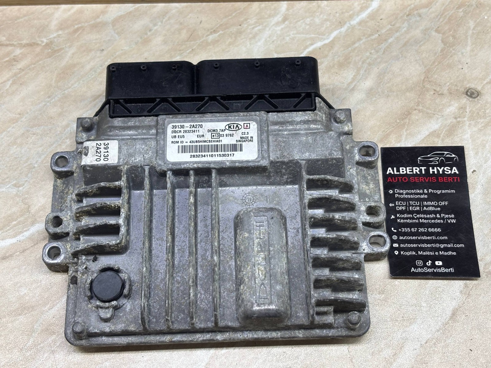 Hyundai Kia ECU 39130-2A270 DCM3.7AP DDCR Diesel Engine Control Unit