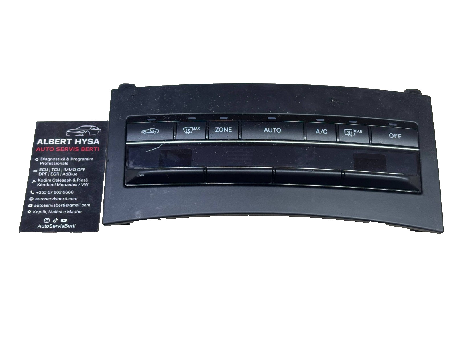 Mercedes W212 Climate Control Panel AC Heater Unit A2129004525 A2128304700 OEM