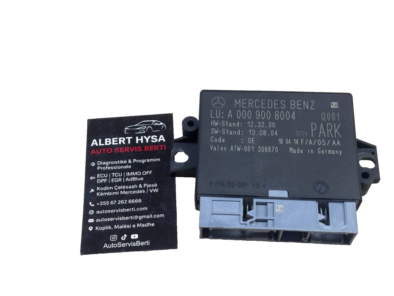 Mercedes-Benz Parking Assist Control Module PARK A0009008004 Valeo OEM