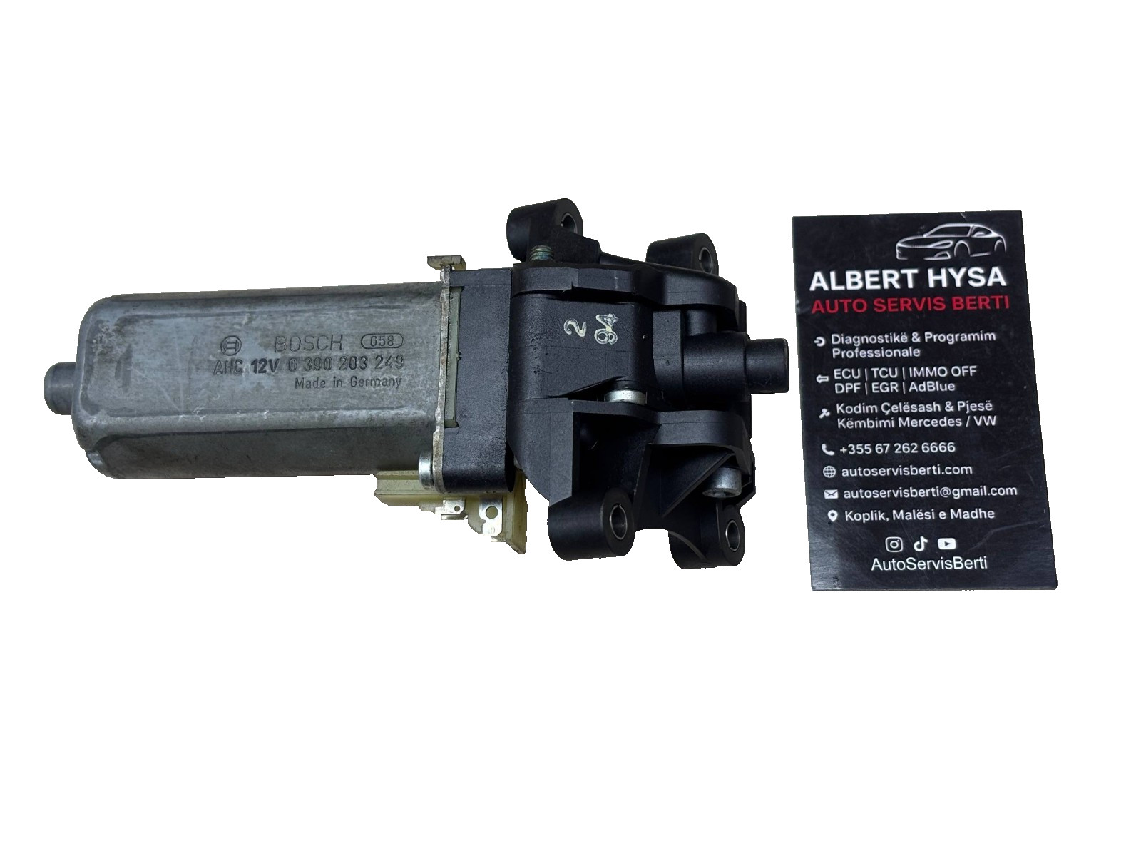 Mercedes-Benz Steering Column Adjust Motor 0390203249 W204 W212 OEM