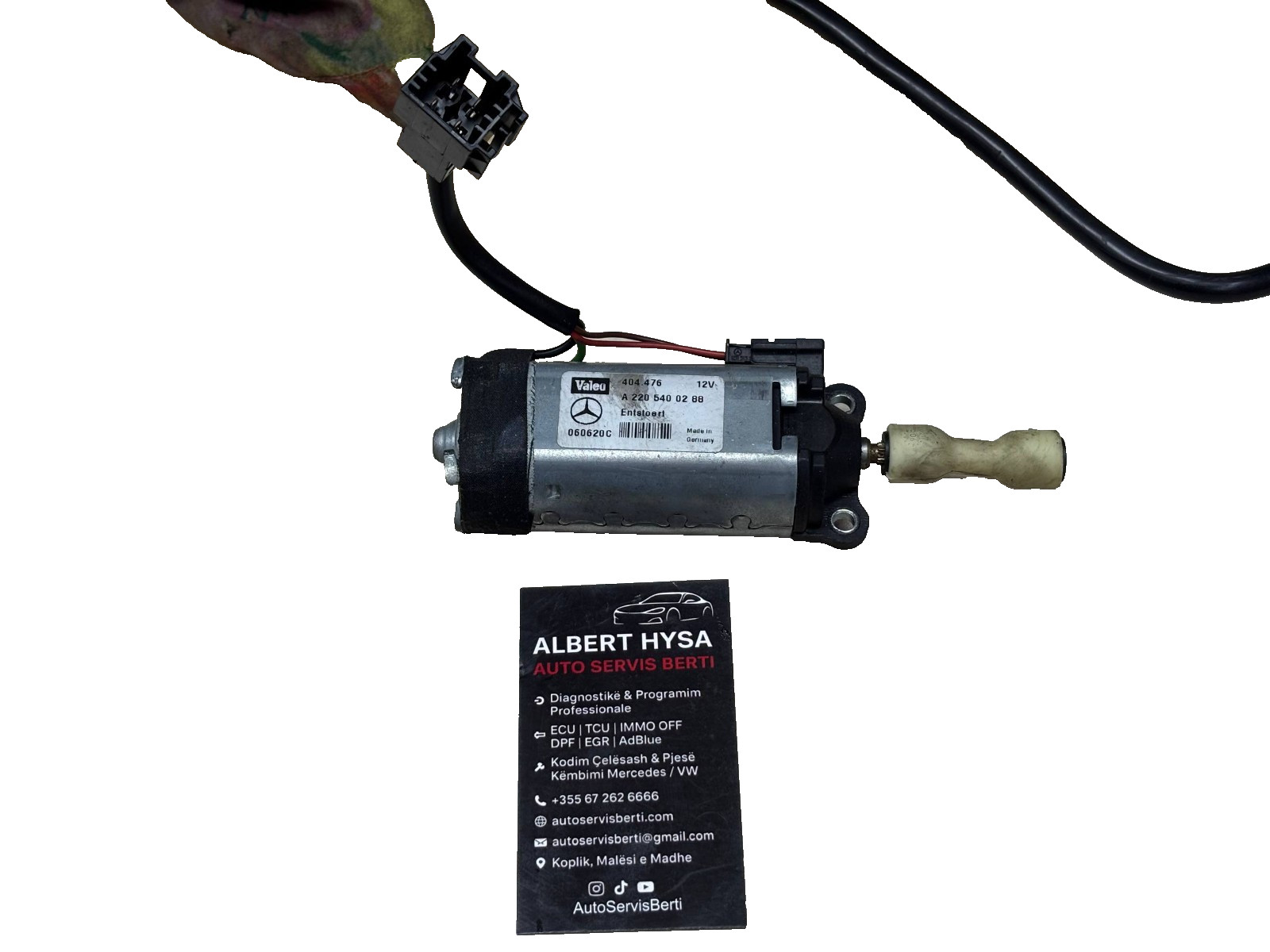 Mercedes-Benz Steering Column Height Adjust Motor A2205400288 OEM