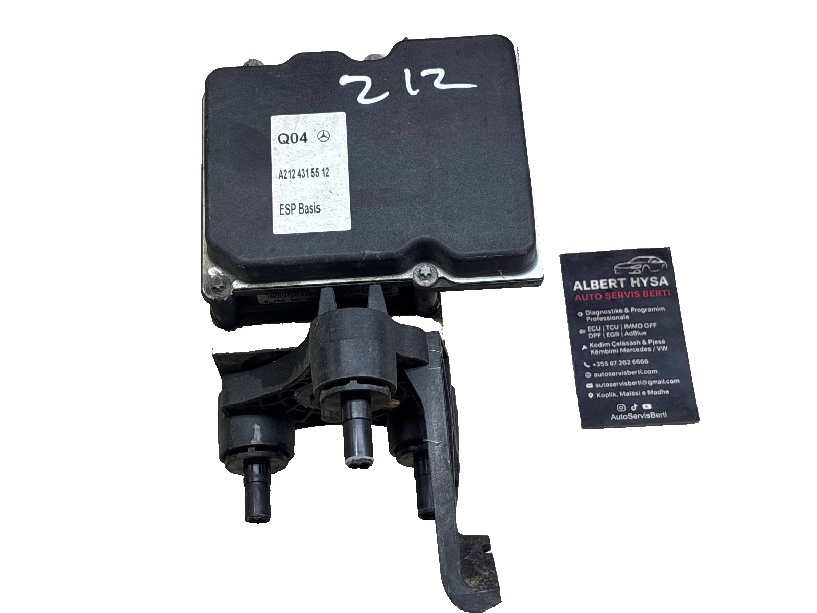 Mercedes-Benz ESP Control Module A2124315512 ABS Pump Unit ESP Basis OEM