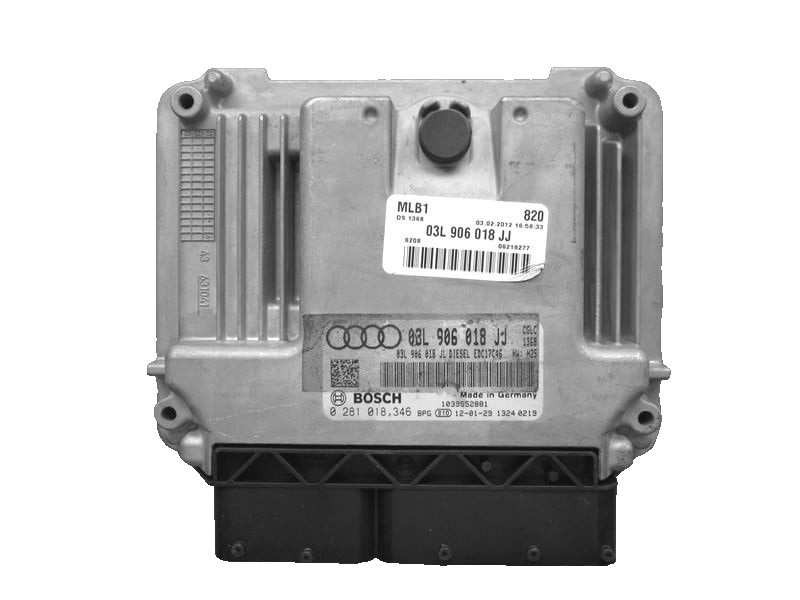 Bosch ECU 03L906018LA Diesel EDC17C46 H24 0281017645 VW Audi Engine Unit