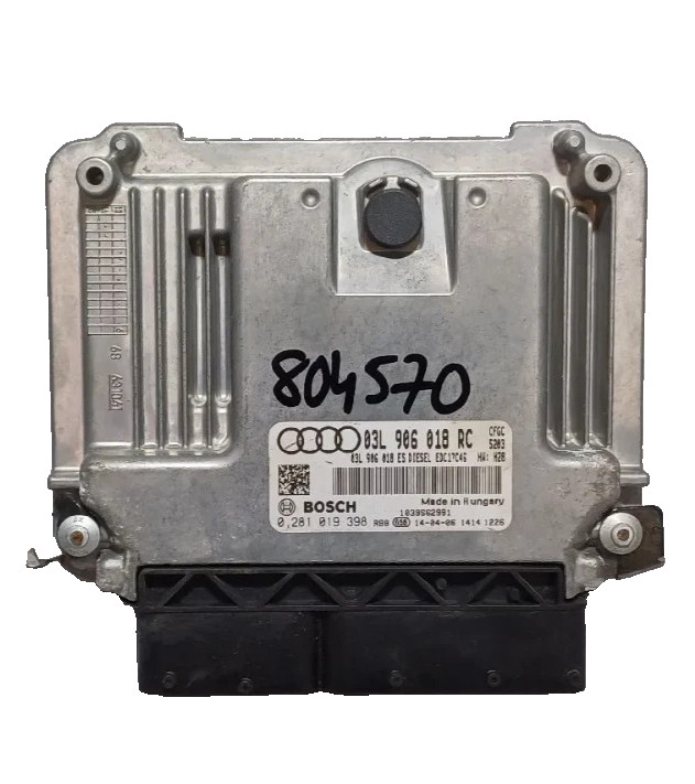 Bosch ECU 03L906018RC Diesel EDC17C46 H28 0281019398 VW Audi Engine Unit
