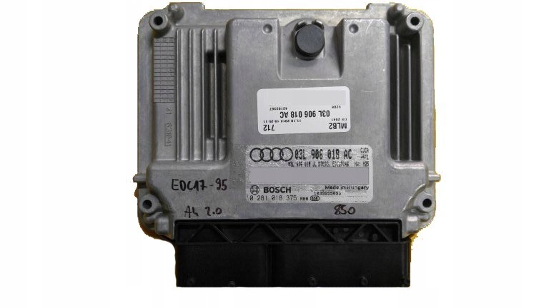 Bosch ECU 03L906018AC Diesel EDC17C46 H25 0281018375 VW Audi Engine Unit