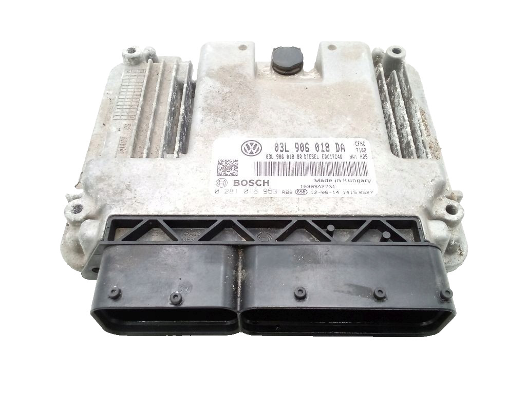 Bosch ECU 03L906018DA Diesel EDC17C46 H25 0281016953 VW Audi Engine Unit