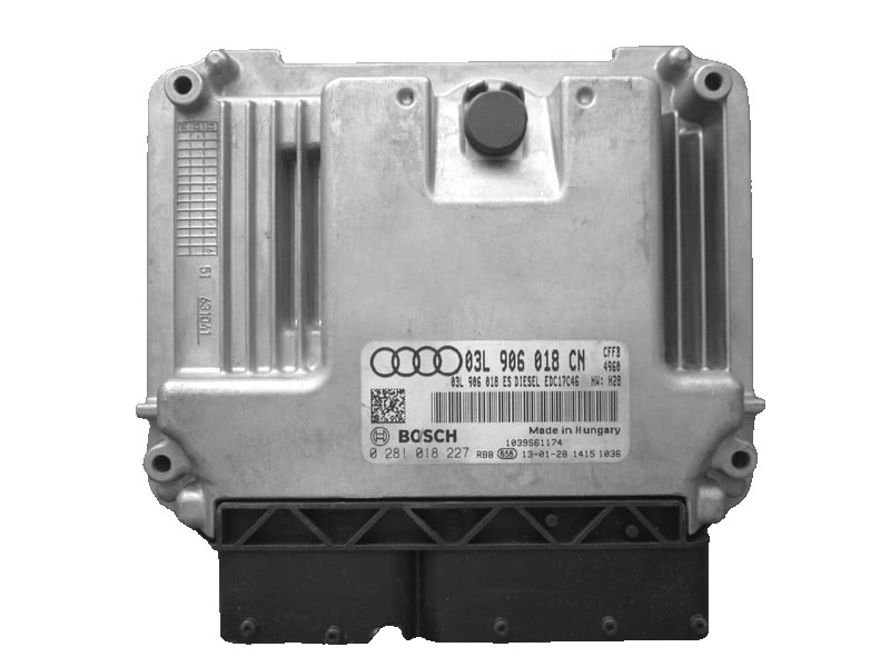 Bosch ECU 03L906018CN Diesel EDC17C46 H28 0281018227 VW Audi Engine Unit