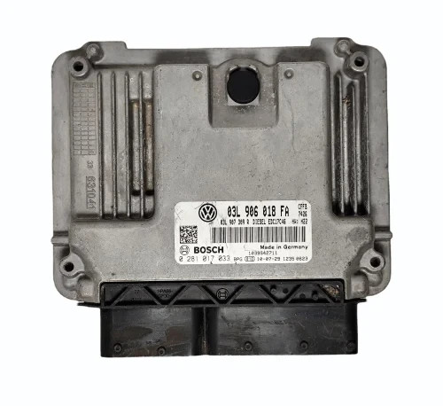 Bosch ECU 03L906018FA Diesel EDC17C46 H21 0281017033 VW Audi Engine Unit