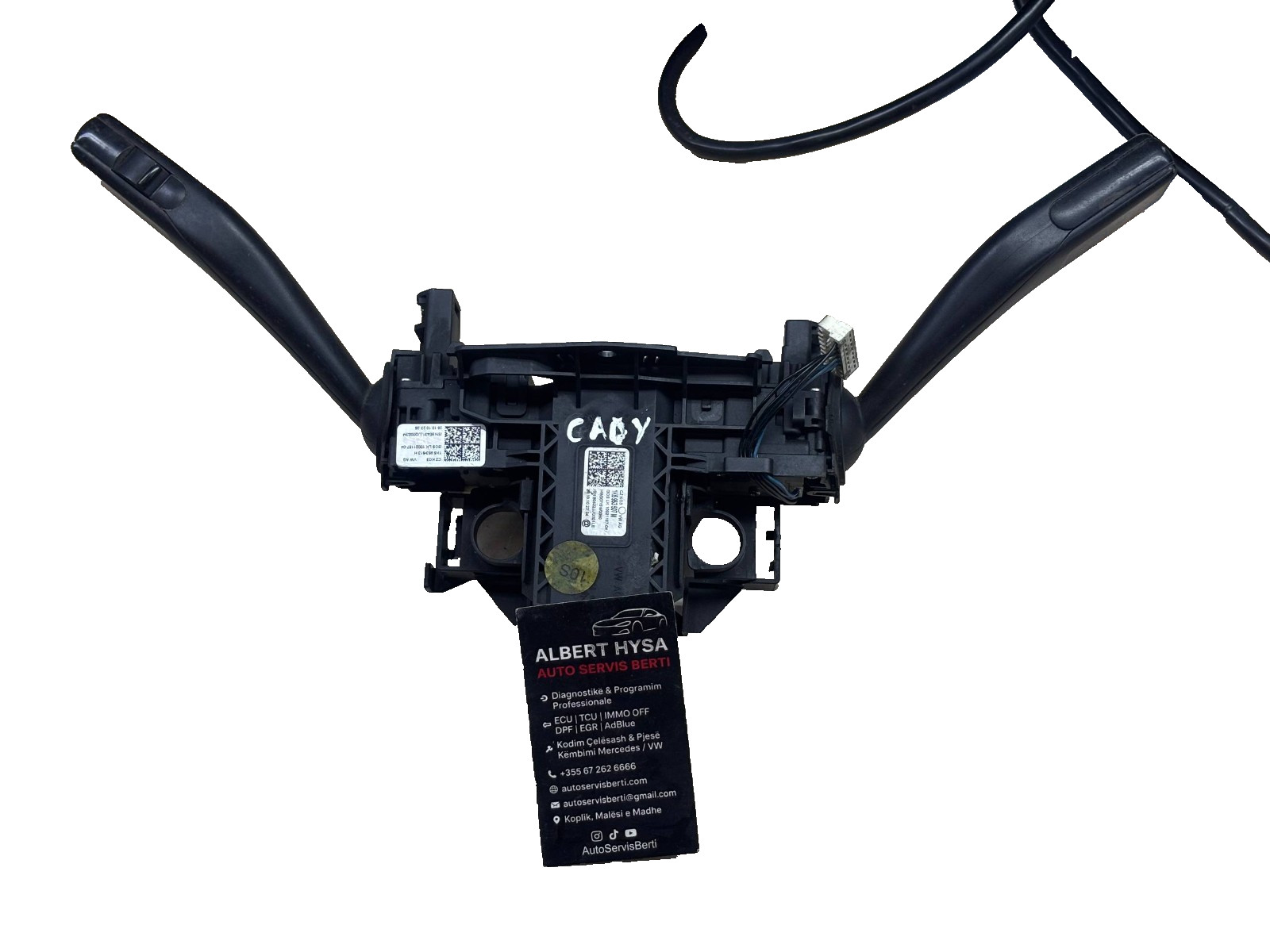 VW Caddy Steering Column Stalk Switch Assembly OEM 1K5953507M 1K5953513H