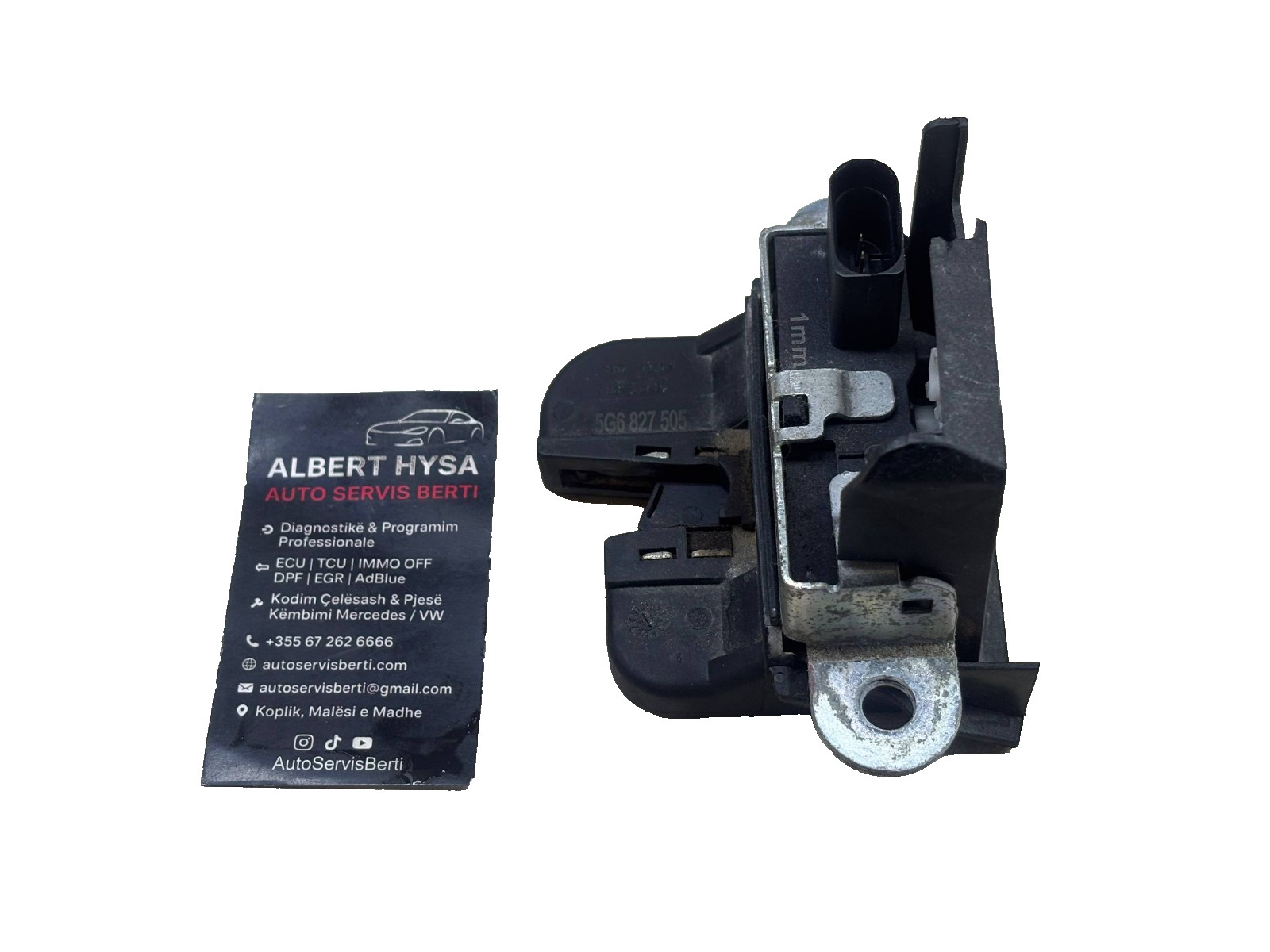 VW Golf MK7 Caddy Tailgate Boot Lock Latch OEM 5G6827505 Genuine
