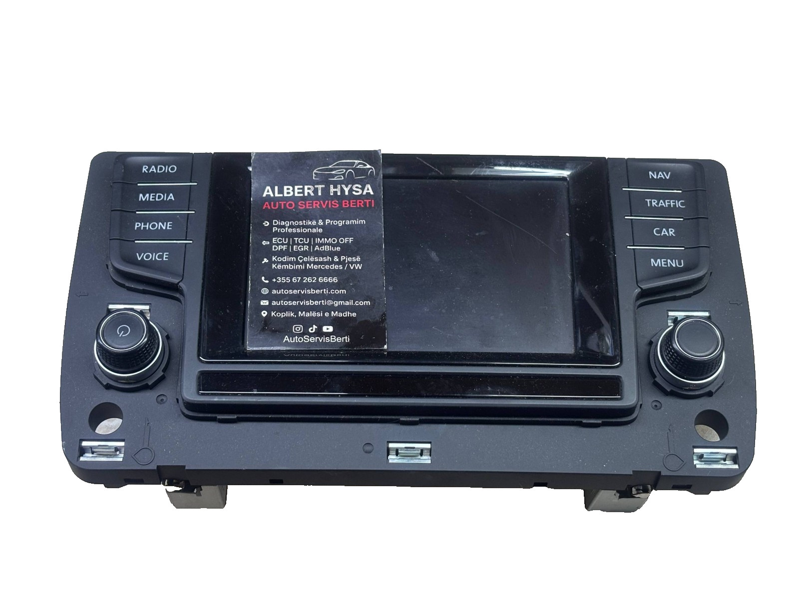 VW Golf 7 Infotainment Navigation Display Screen OEM 5G0919605D