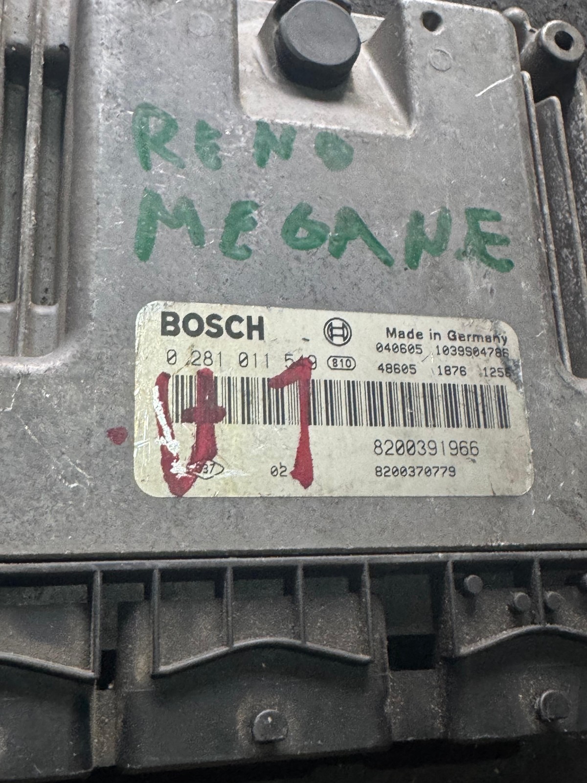 Bosch 8200391966 EDC16C3 ECU 0281011549 Peugeot Citroen Diesel Unit