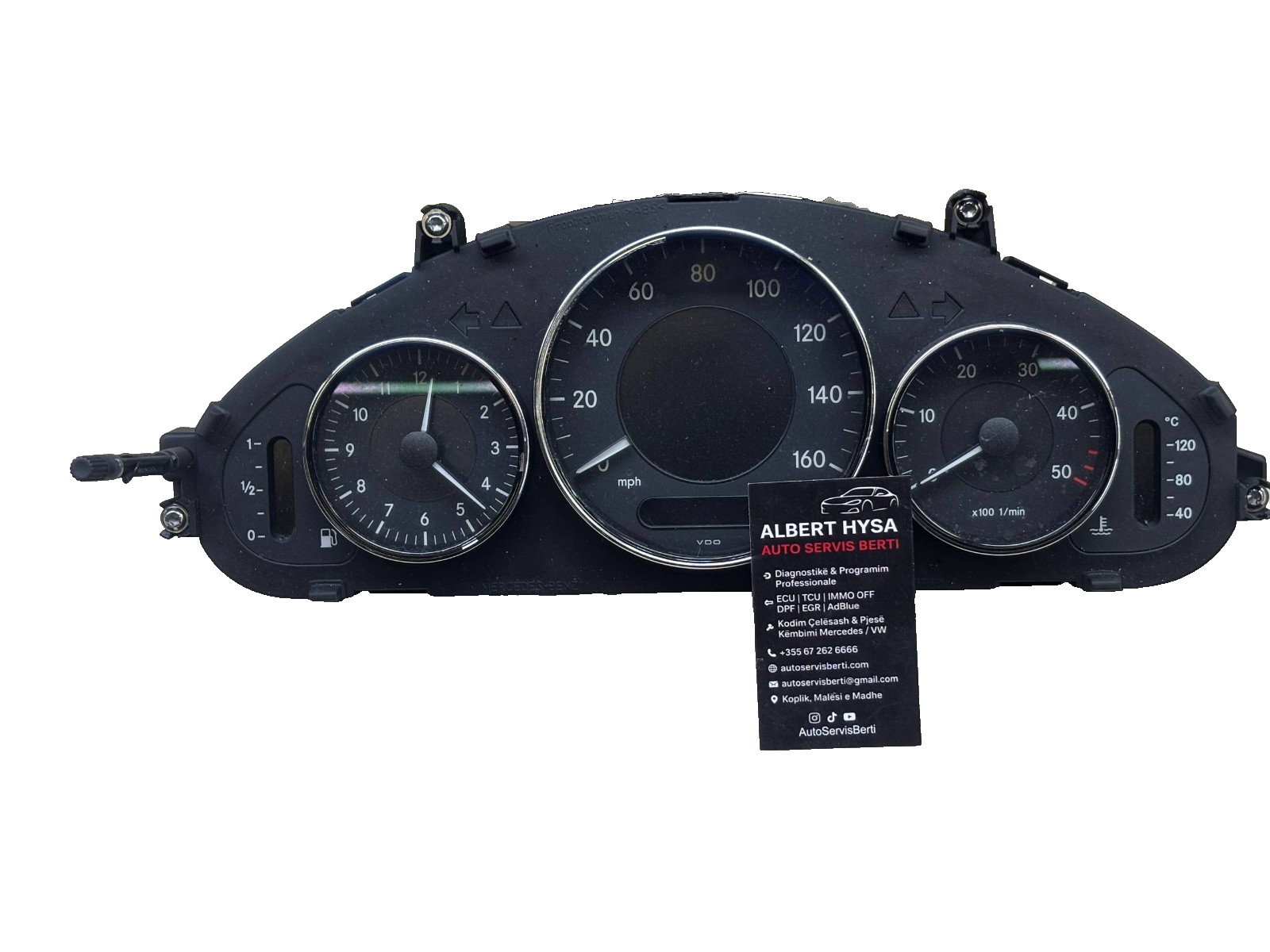 Mercedes W211 W219 Instrument Cluster Speedometer A2195405811 VDO OEM