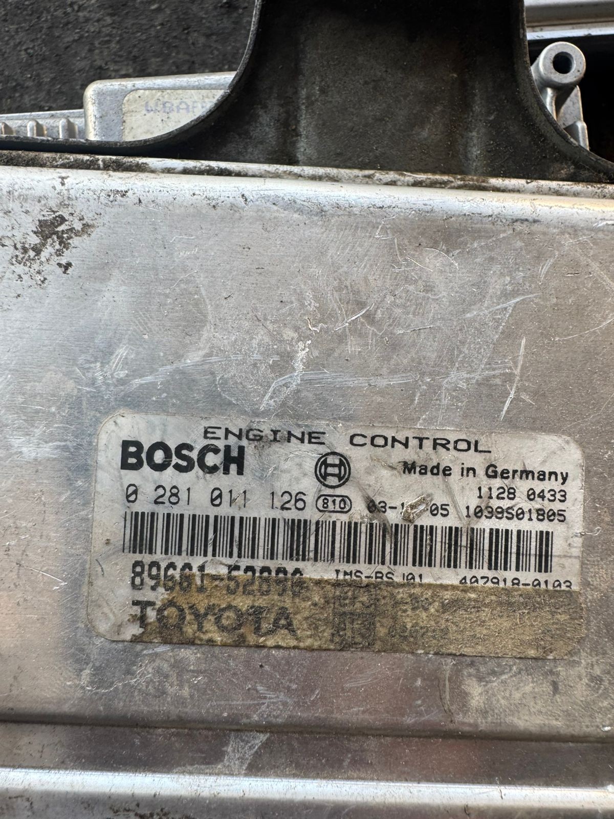 89661-52890 Bosch 0281011126 Diesel Engine Control Unit