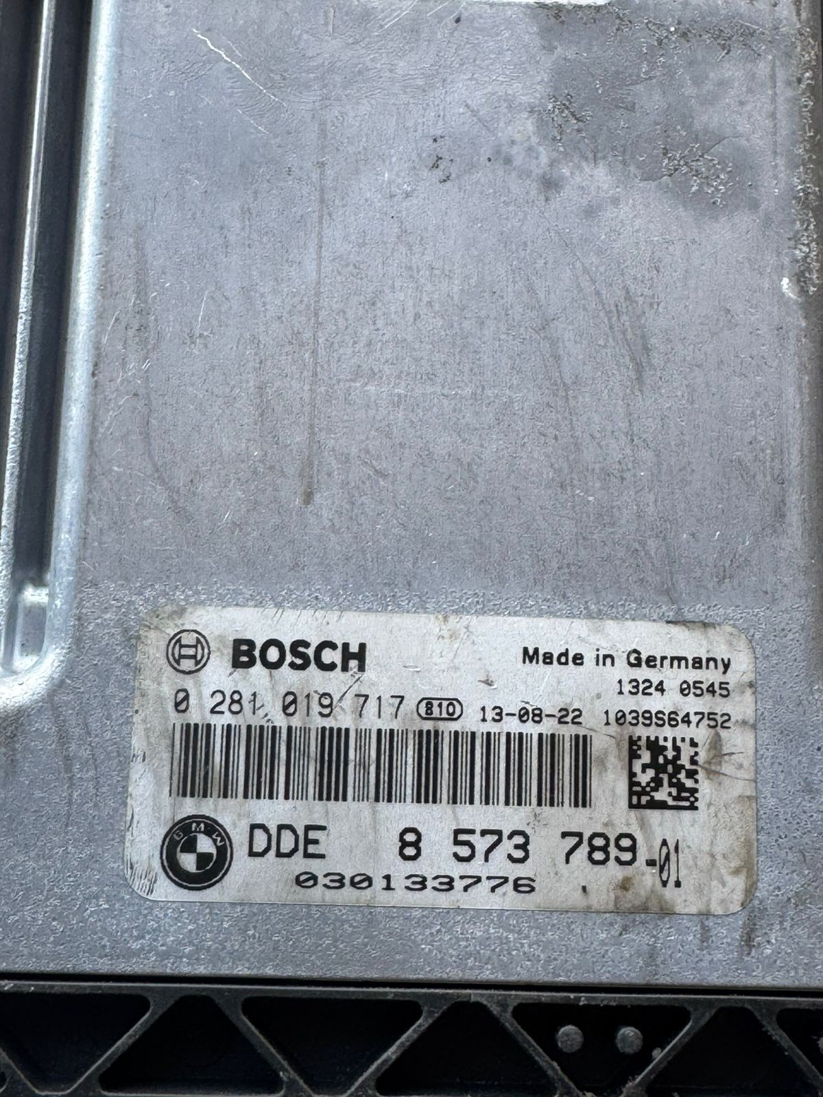 DDE8573789 01 Bosch EDC17C56 0281019717 Diesel Engine Control Unit