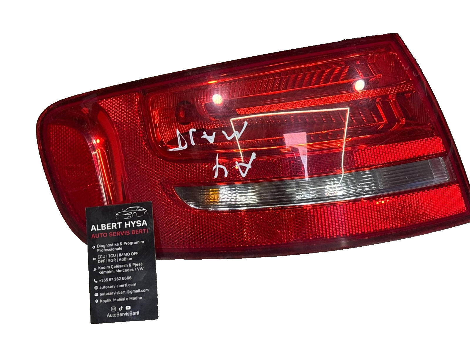 Audi A4 Left Rear Tail Light 8K9945095 17S OEM