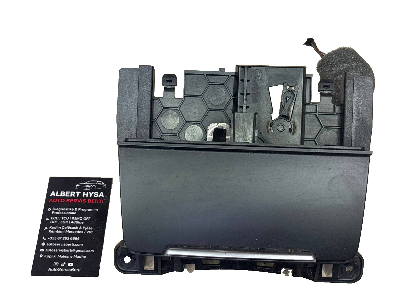 Audi A4 B8 Dashboard Storage Compartment Tray 8K0857951 Black OEM