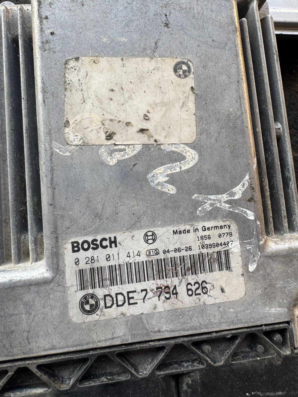 DDE7794626 Bosch 0281011414 Diesel Engine Control Unit