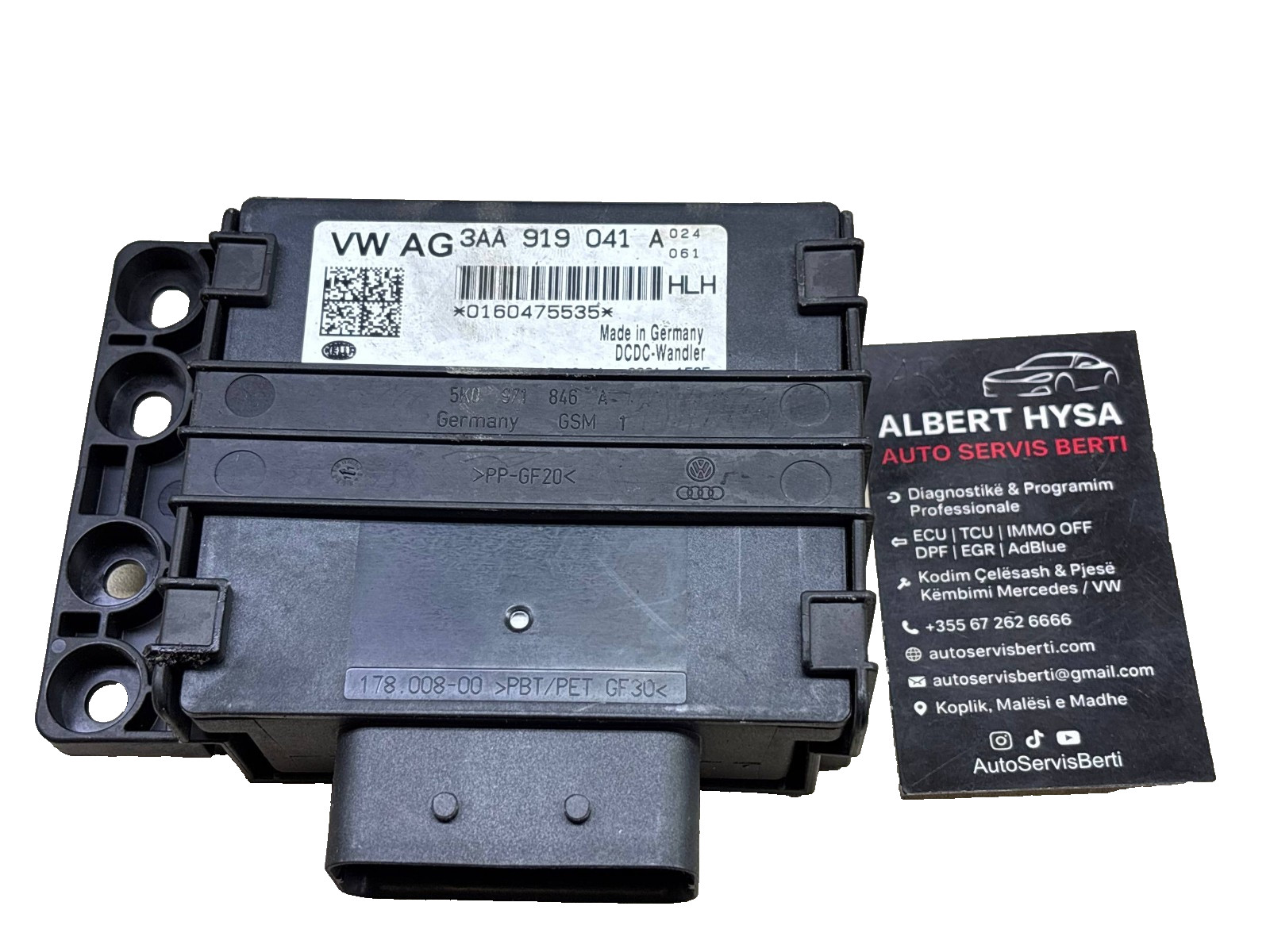 OEM VW Audi DC DC Converter Module 3AA919041A 3AA 919 041 A Hella