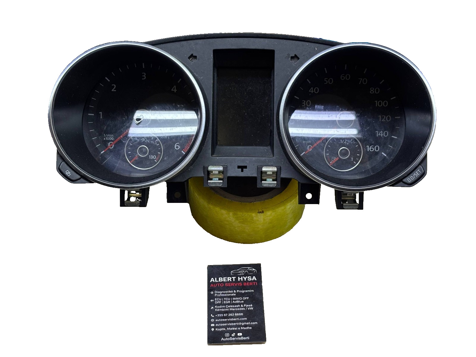 OEM VW Instrument Cluster Speedometer Gauge 5K0920972A
