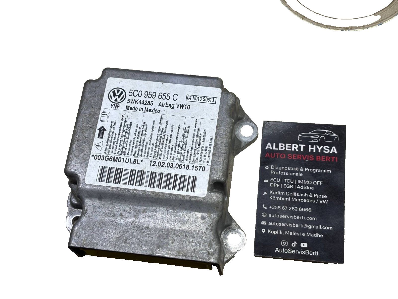 OEM VW Control Module 5C0959655C 5WK44285 VW10