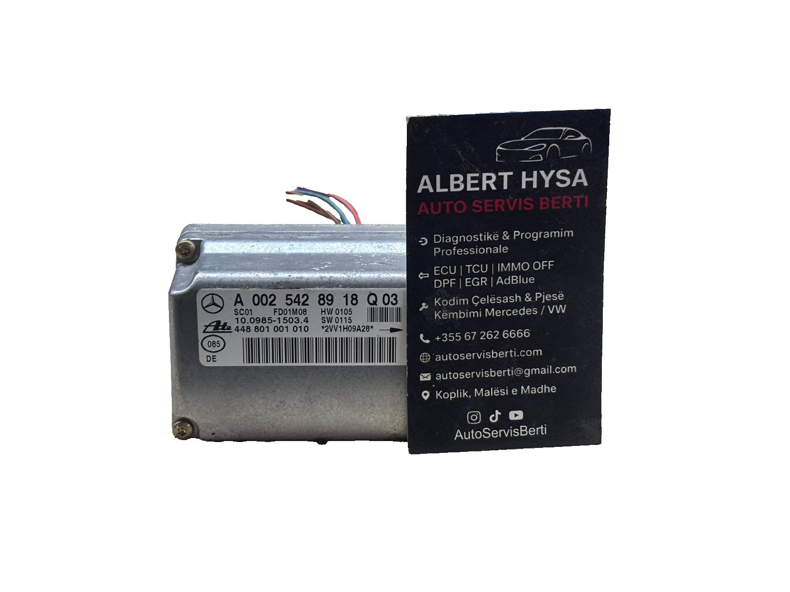 OEM Mercedes Yaw Rate Sensor Module A0025428918 ATE 10098515034