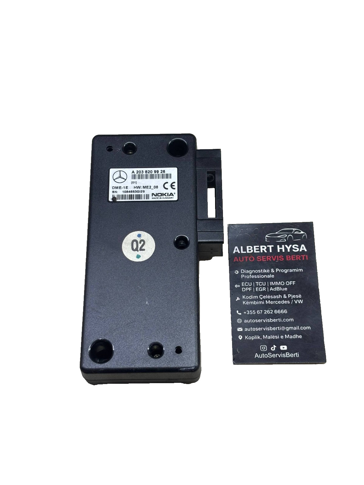 OEM Mercedes Phone Module A2038209926 Nokia HW ME2.08 DM-E1E