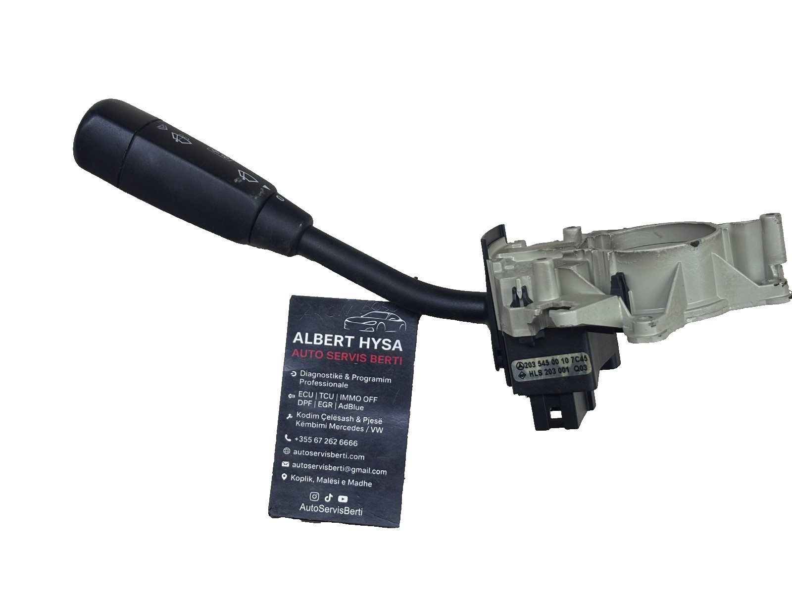 OEM Mercedes Wiper Turn Signal Stalk Switch A2035450010 Column Lever