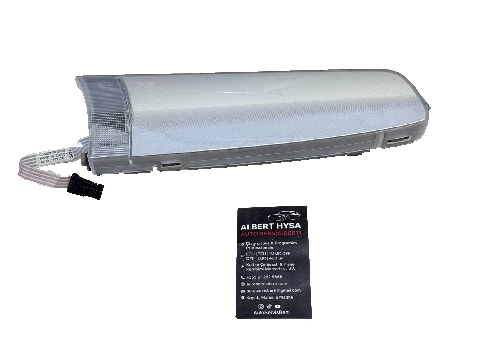 OEM Mercedes Interior Dome Reading Light A2118203801 SVS 334806