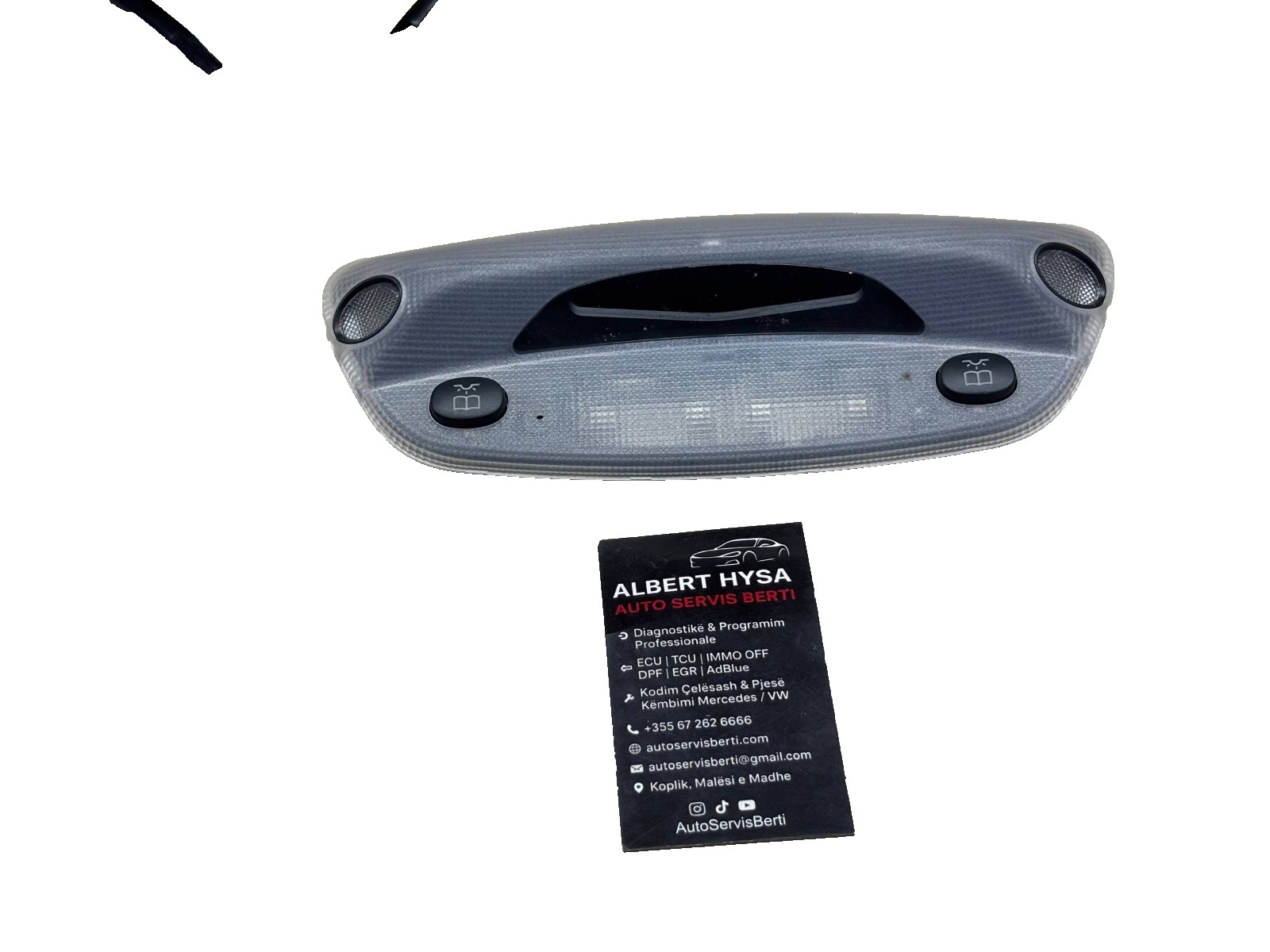 OEM Mercedes-Benz Interior Dome Light Reading Lamp A2108204301 Overhead Console