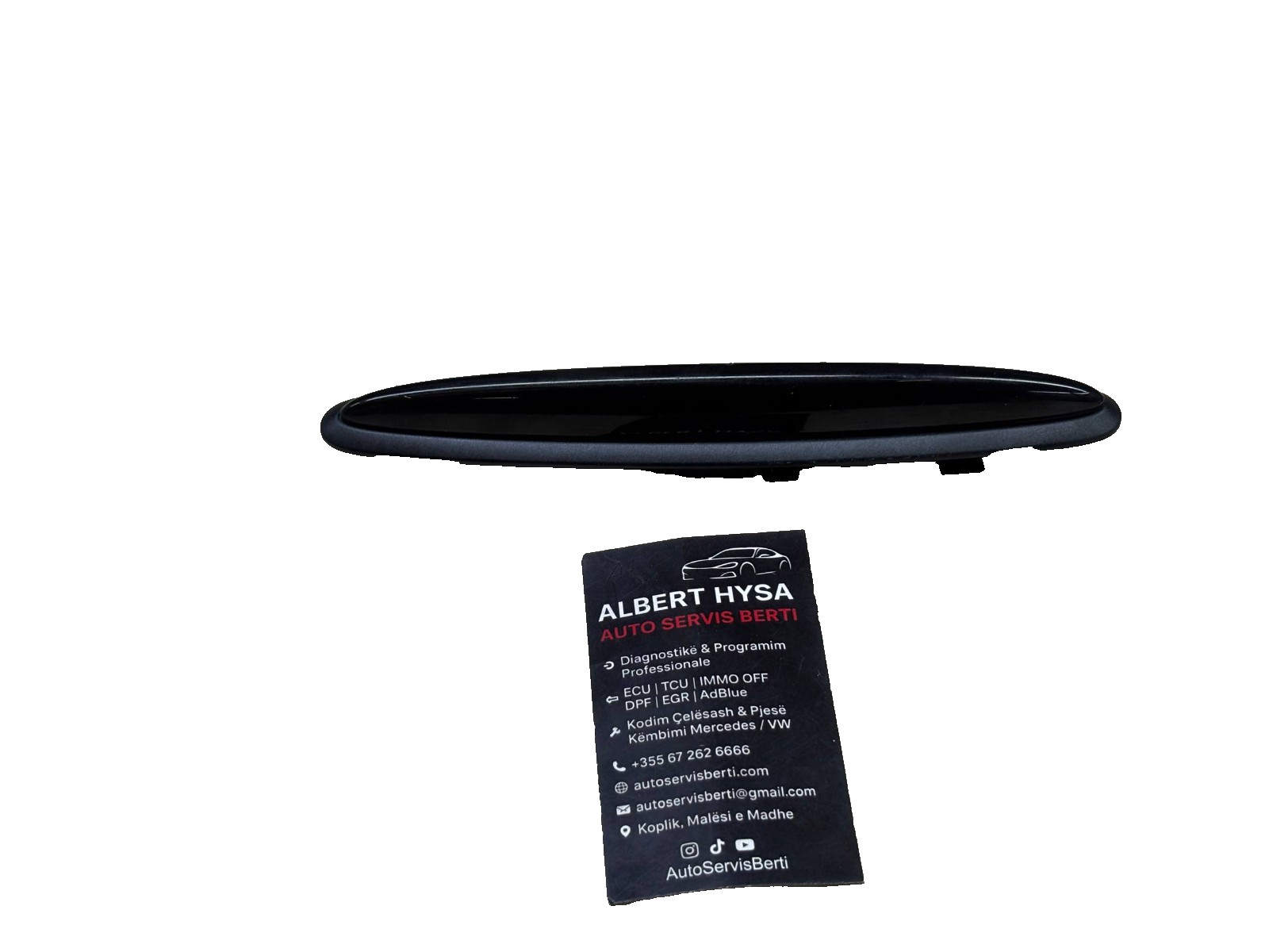 Mercedes-Benz W204 Dashboard Information Display Trim Bezel Cover A0015425423