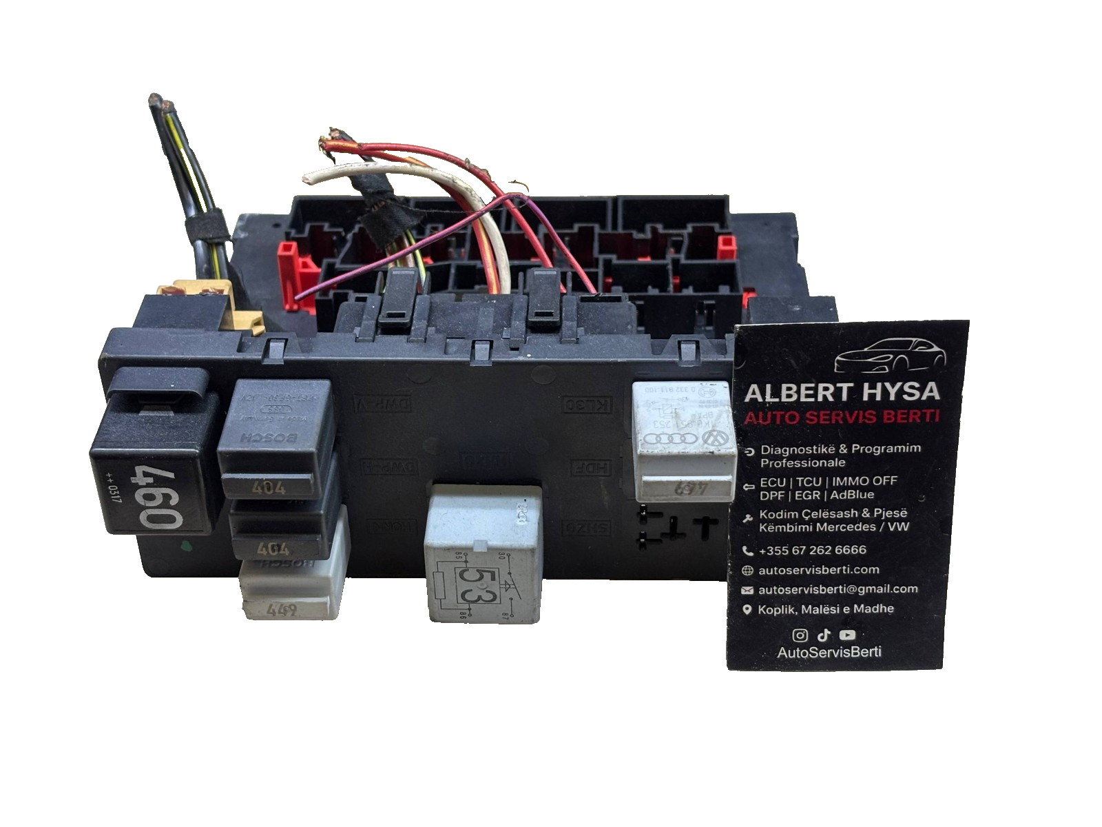 VW Audi Onboard Supply Control Module 1K0937049F PQ35 Fuse Relay Unit Tested