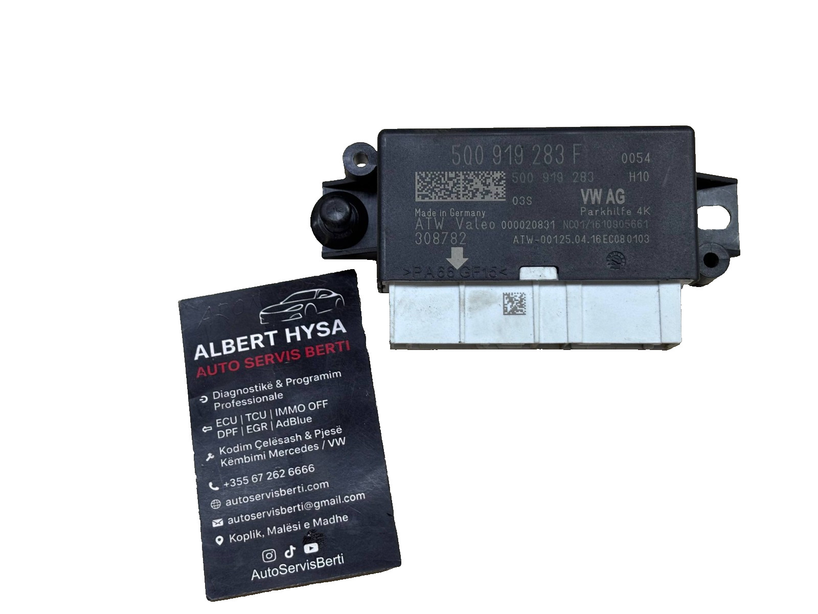 VW Parking Control Module 5Q0919283F Parkhilfe 4K Valeo PDC Unit Tested