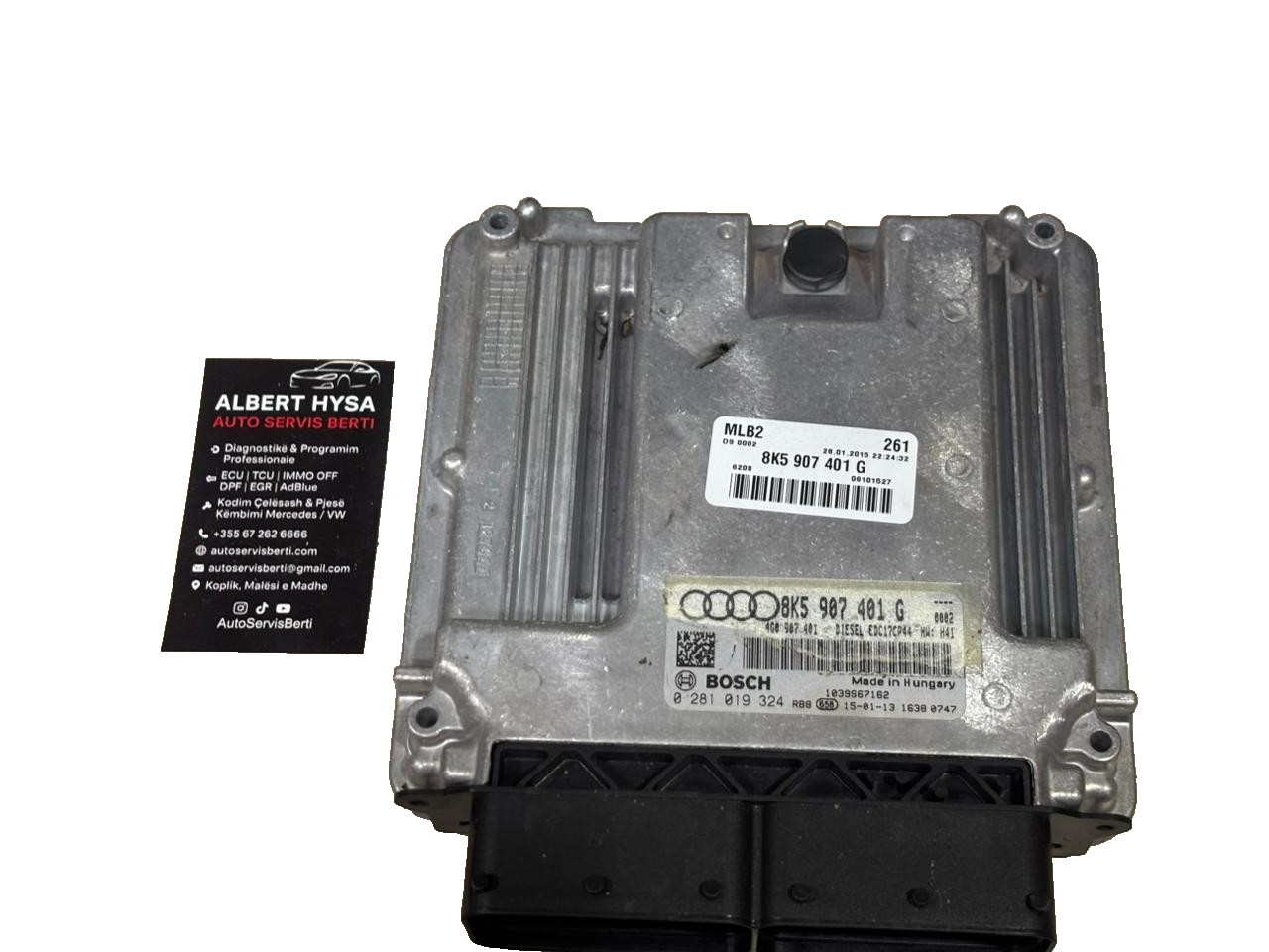 Audi Bosch Diesel Engine ECU 8K5907401G 4G0907401 0281019324