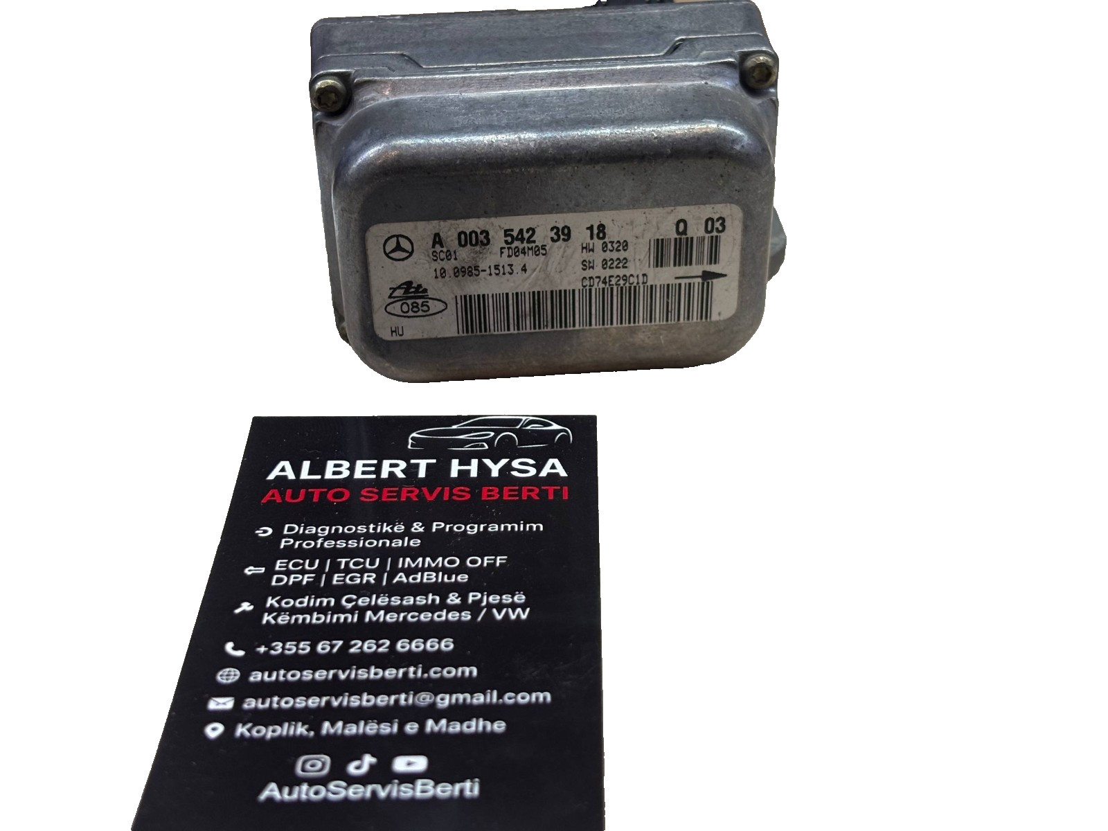 Mercedes Control Module A0035423918 100985151345