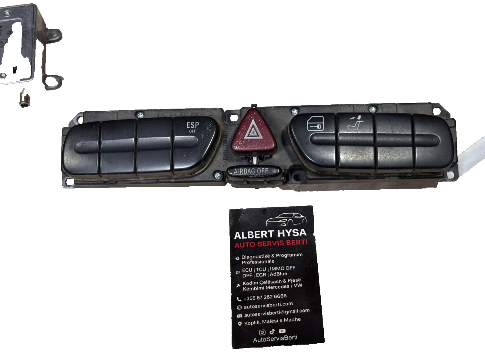 Mercedes-Benz W203 Hazard ESP Switch Panel A2038203710