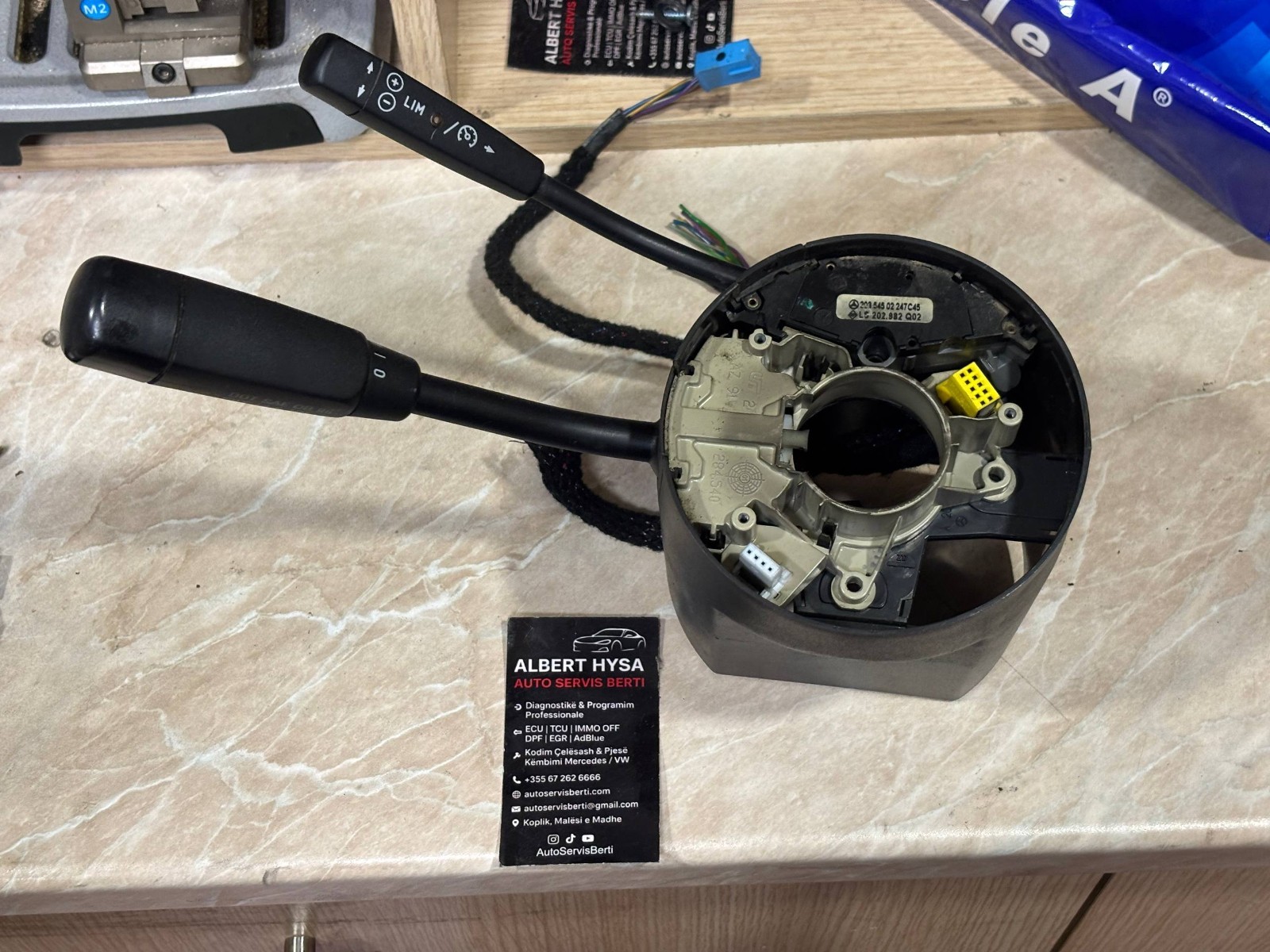 Mercedes-Benz W203 Steering Column Switch Stalks A2035450224