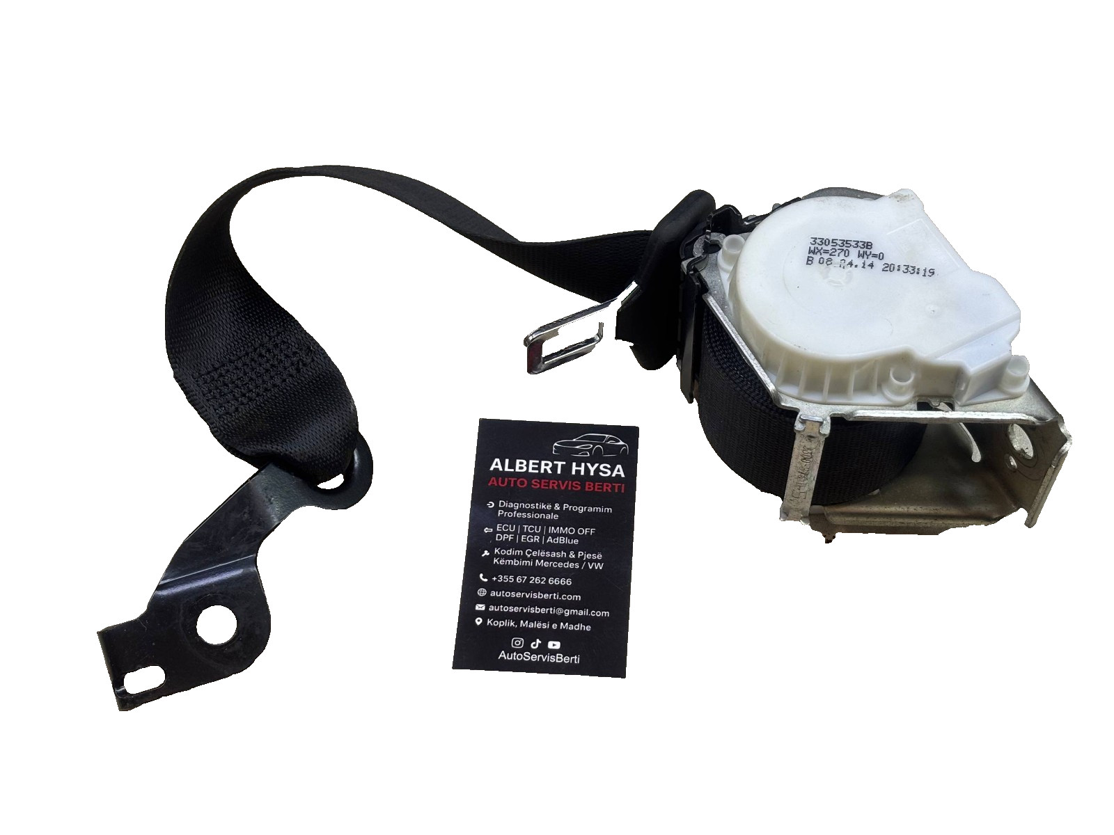 Mercedes-Benz Seat Belt Retractor 33053533B
