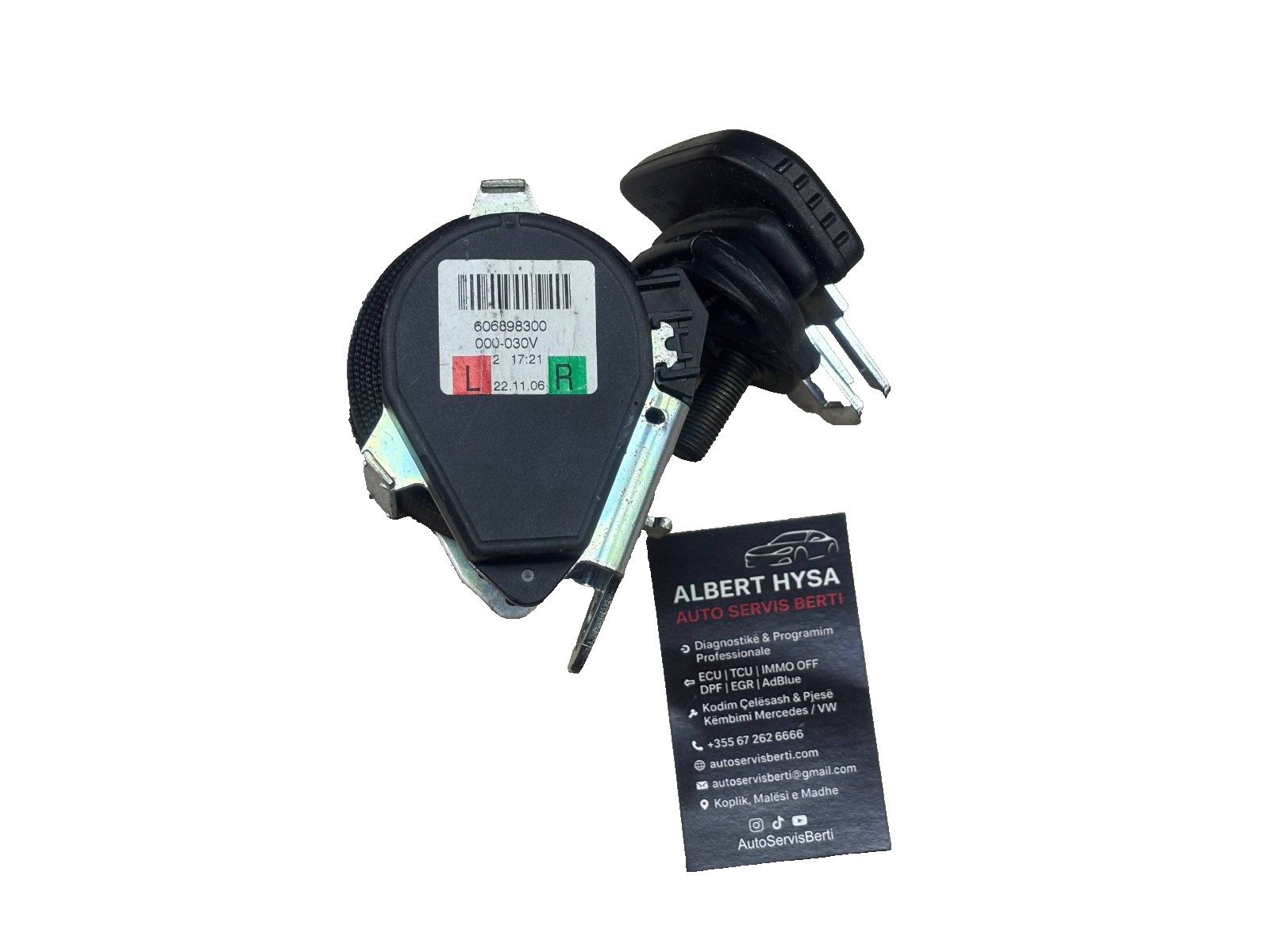 Mercedes-Benz Seat Belt Retractor 606898300