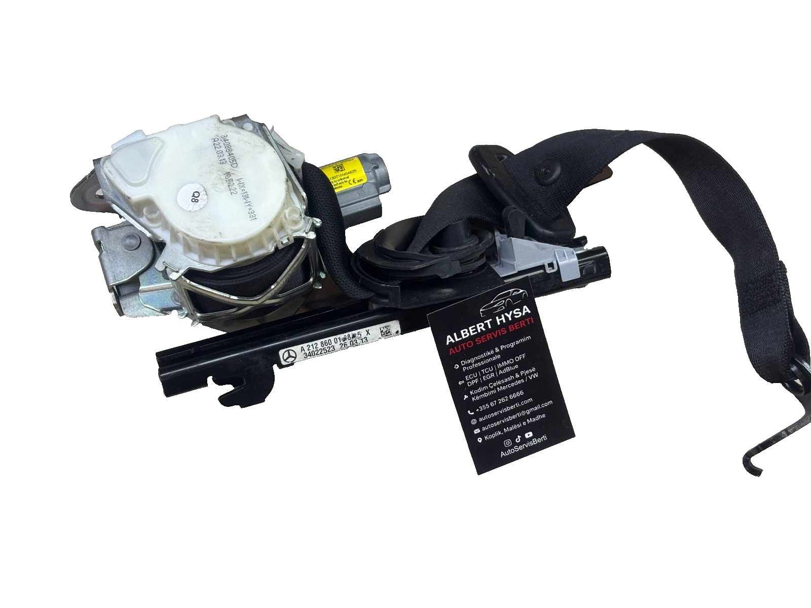 Mercedes-Benz Seat Belt Retractor 34088405D W212