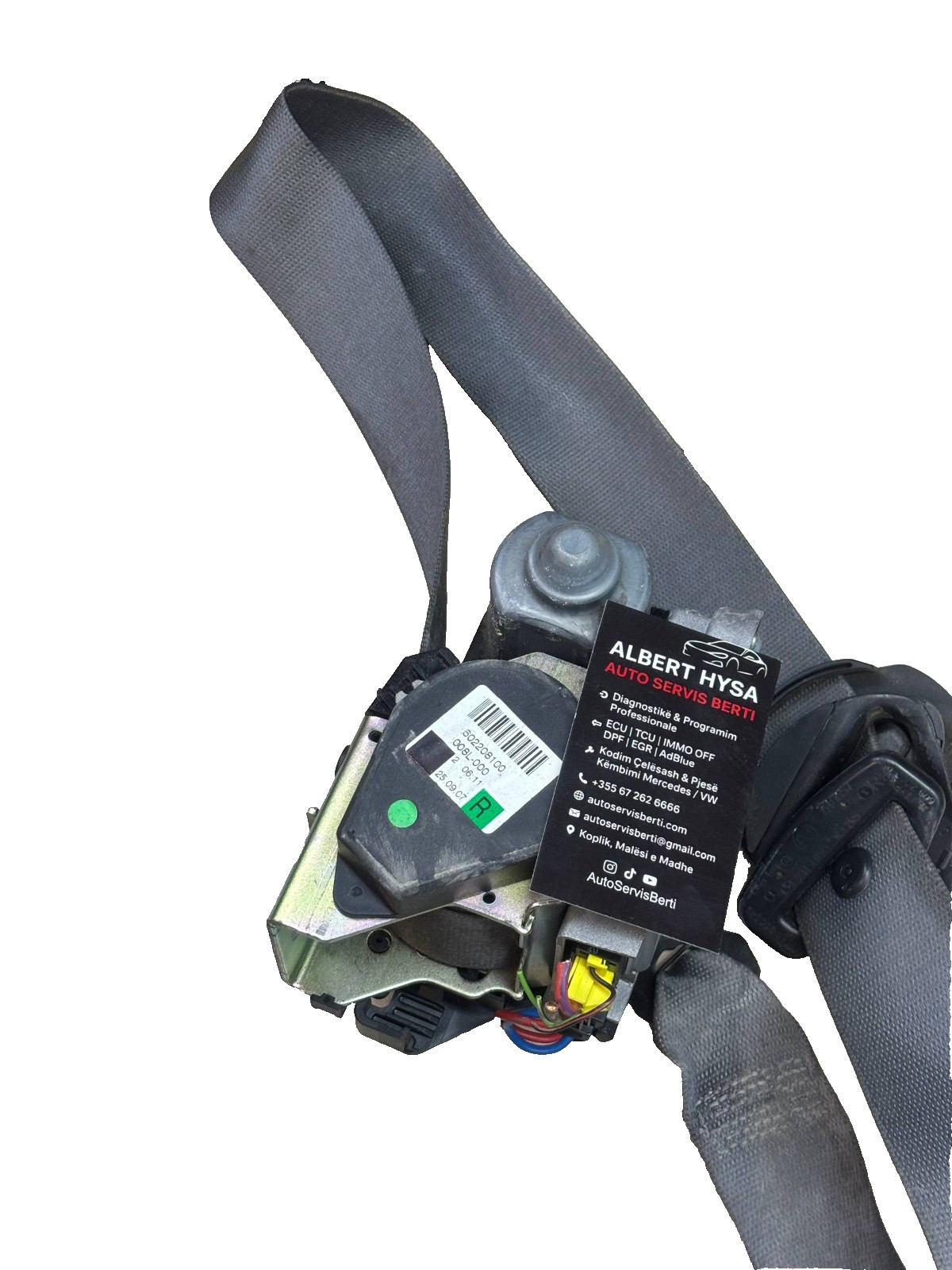 Mercedes-Benz W211 Right Seat Belt Retractor 602209900C
