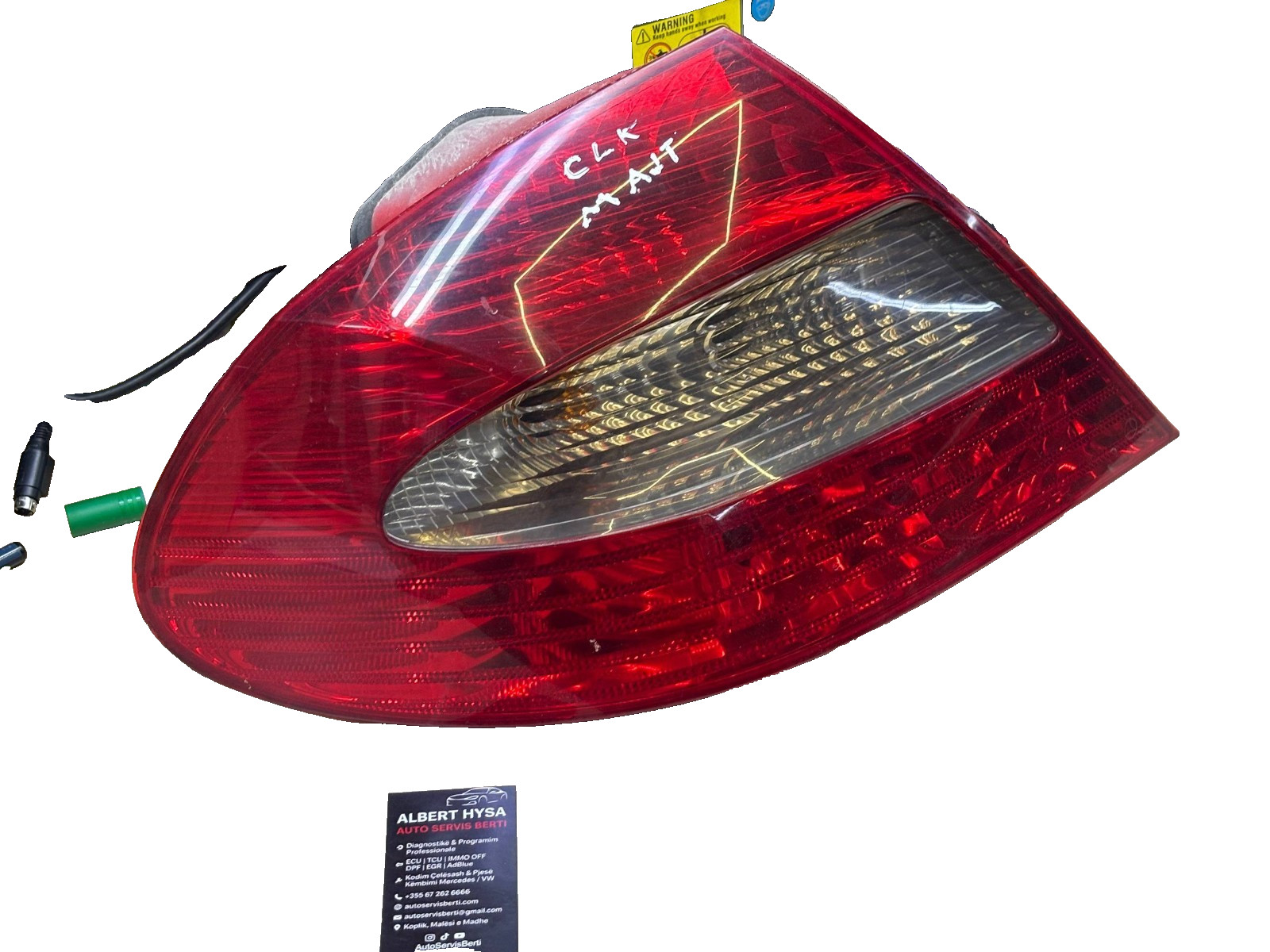 Mercedes CLK W209 Left Rear Tail Light A2098200777 OEM