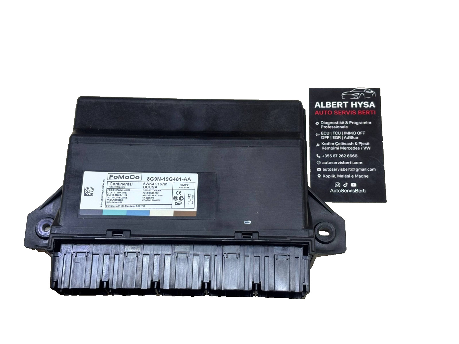 Jaguar XF 2010 OEM Continental Body Control Module BCM 8G9N-19G481-AA