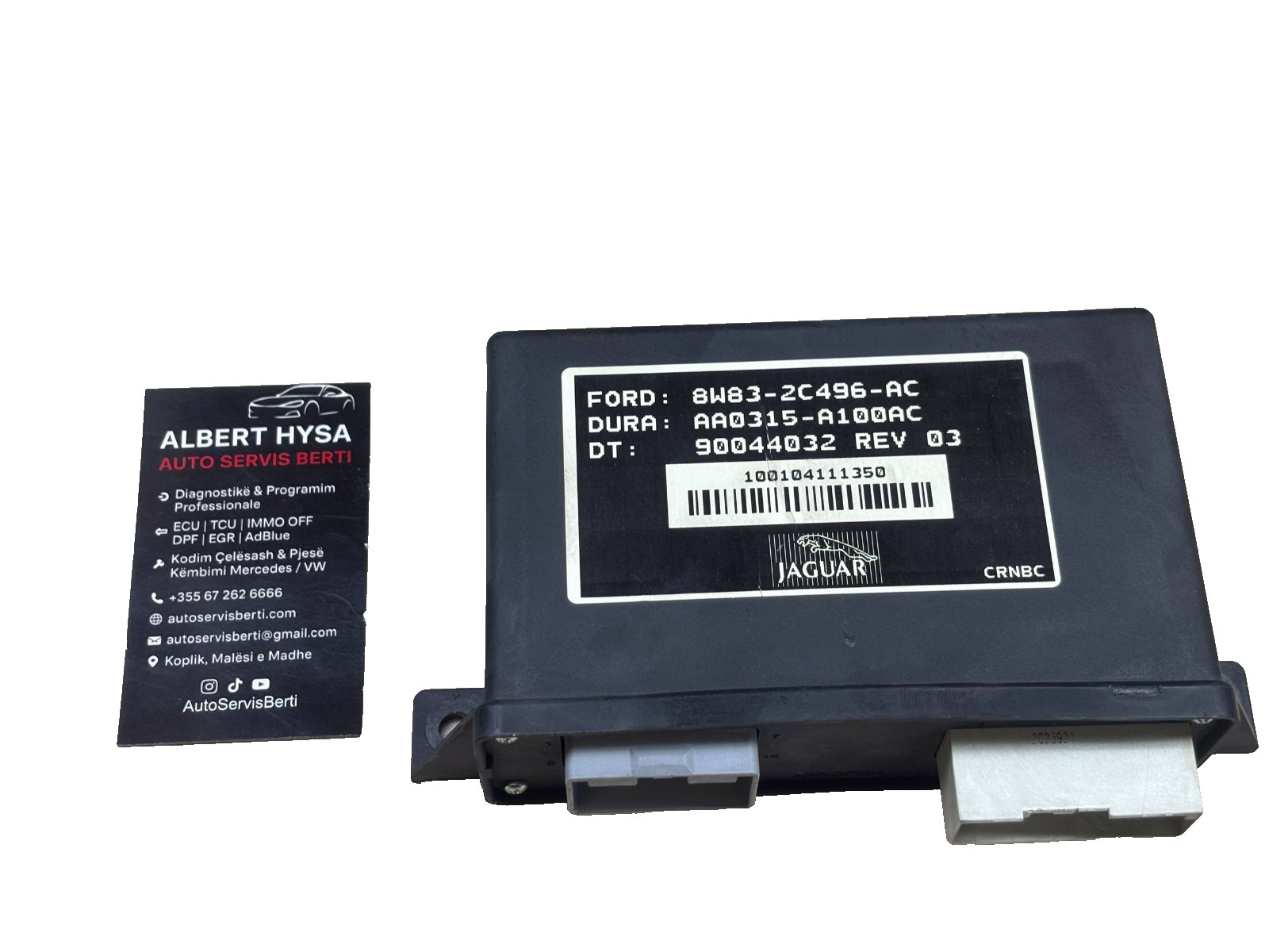 Jaguar XF 2010 OEM Control Module ECU 8W83-2C496-AC