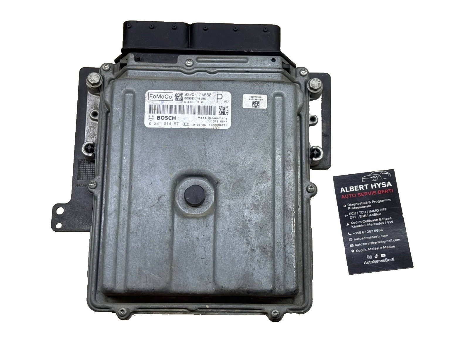 Jaguar XF 2010 Bosch ECU Engine Control Module 9X2Q-12A650-PAD E09SE Diesel 3.0L