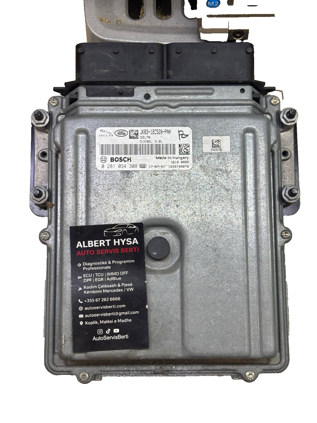 OEM Jaguar Land Rover ECU Engine Control Module JK83-12C520-PAA Bosch 0281034308