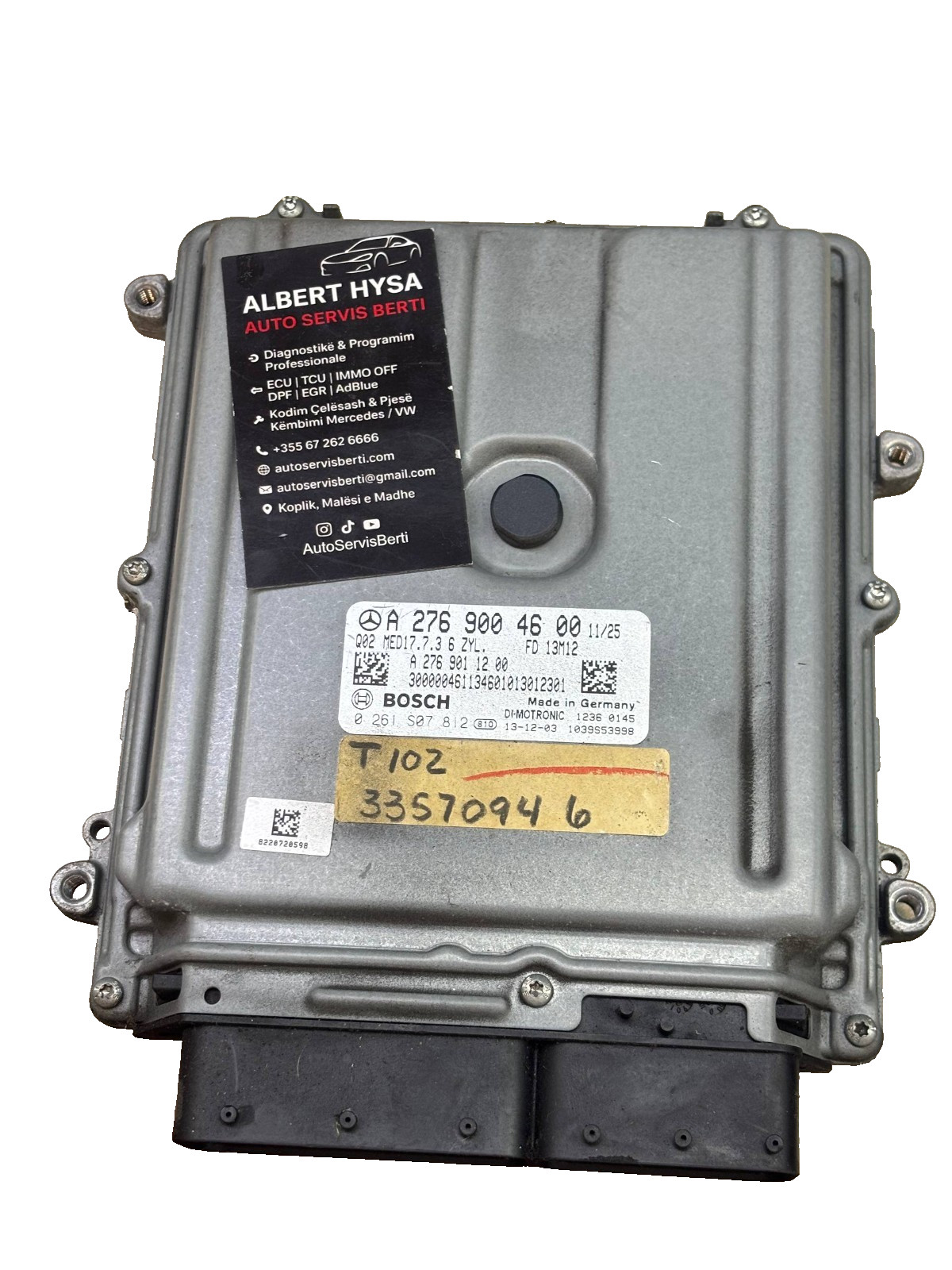 OEM Mercedes-Benz ECU Engine Control Module A2769004600 Bosch 0261S07812 Genuine