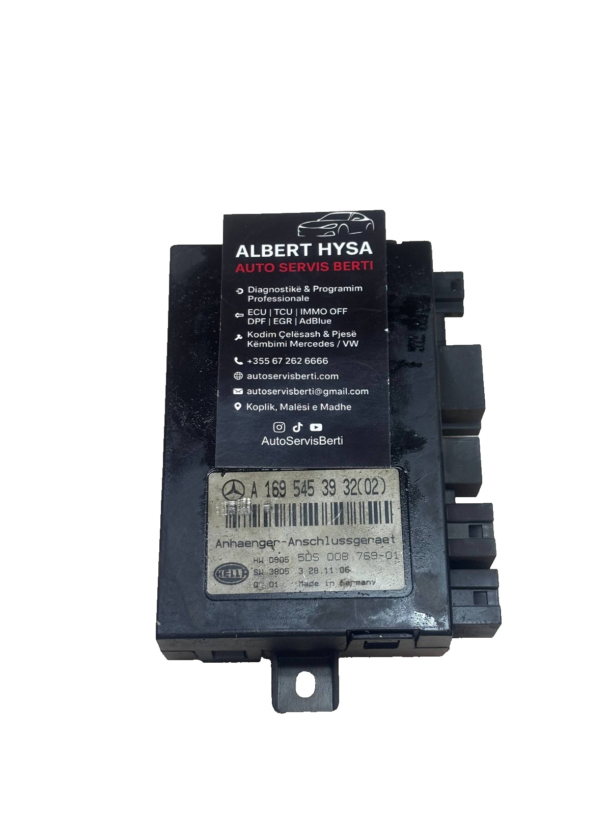 OEM Mercedes-Benz Trailer Tow Control Module A1695453932 Hella 5DS008769-01 Genu